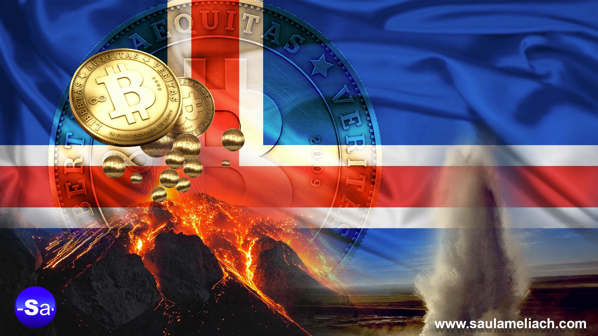 Islandia, tierra de volcanes, géiseres y ahora también de bitcoins