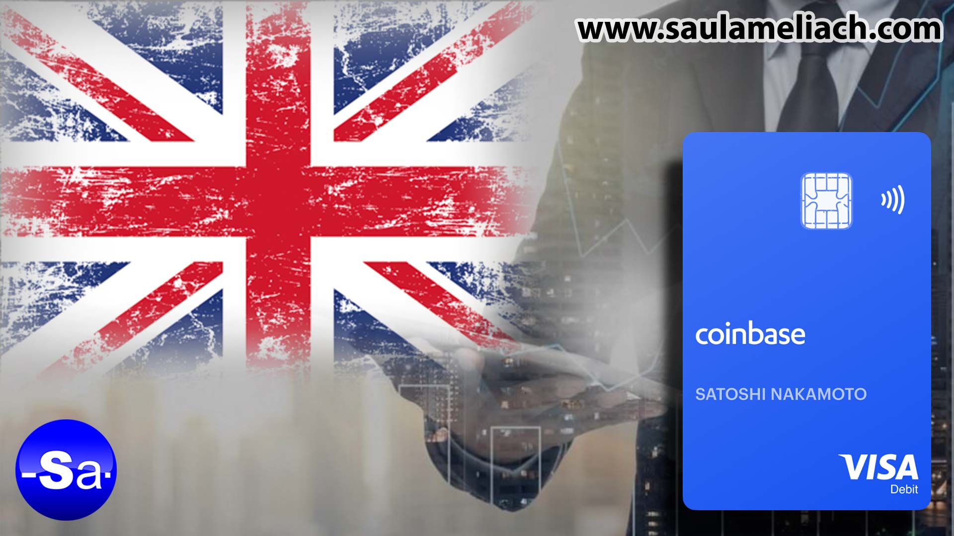 Coinbase lanza tarjeta Visa para clientes del Reino Unido